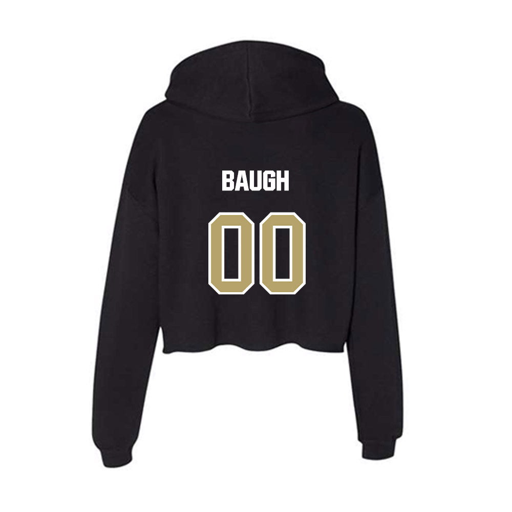 Lindenwood - NCAA Baseball : Hunter Baugh - Women's Crop Fleece Hoodie-1