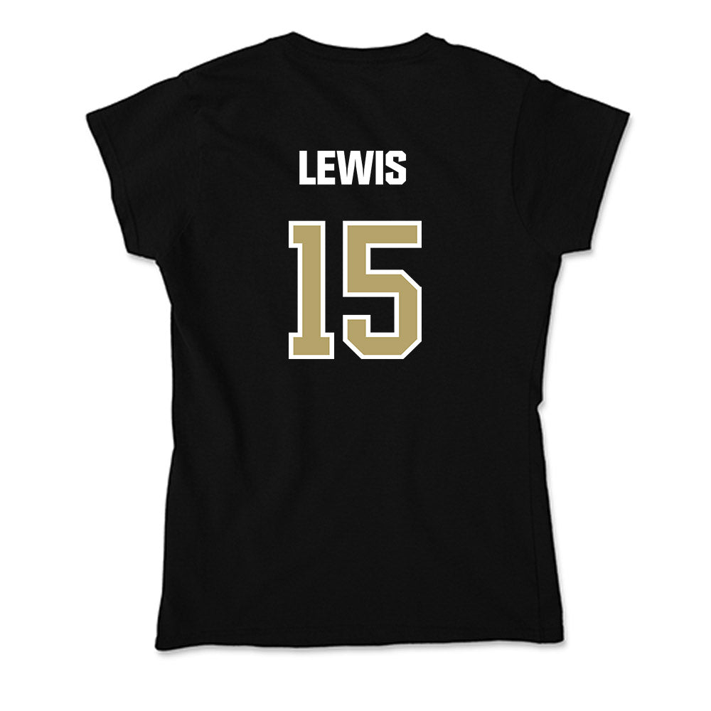 Lindenwood - NCAA Football : Zach Lewis - Soft Style Women’s T-Shirt-1
