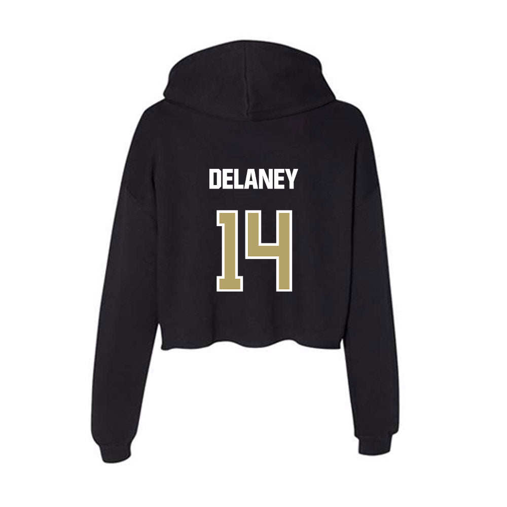Lindenwood - NCAA Women's Lacrosse : Brynn Delaney - Women's Crop Fleece Hoodie-1