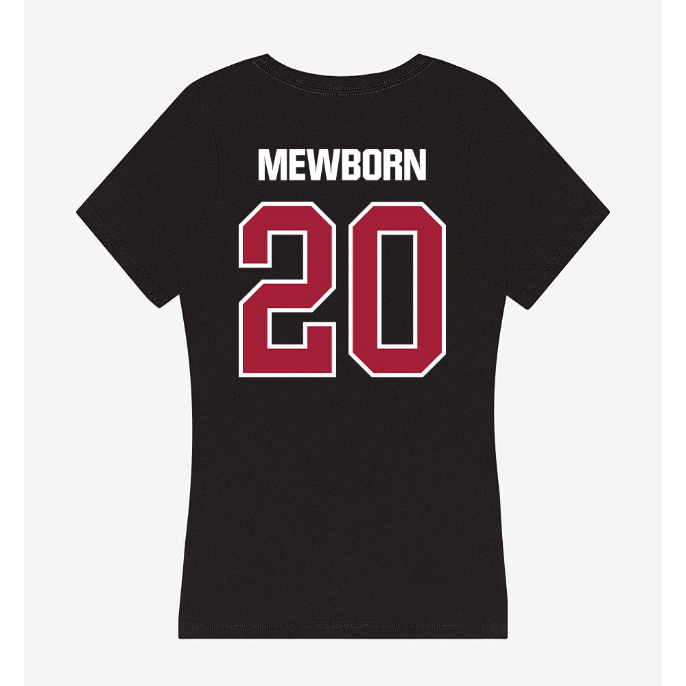 Lenoir Rhyne - NCAA Football : Jarrod Mewborn - Classic Shersey Women's V-Neck T-Shirt-1