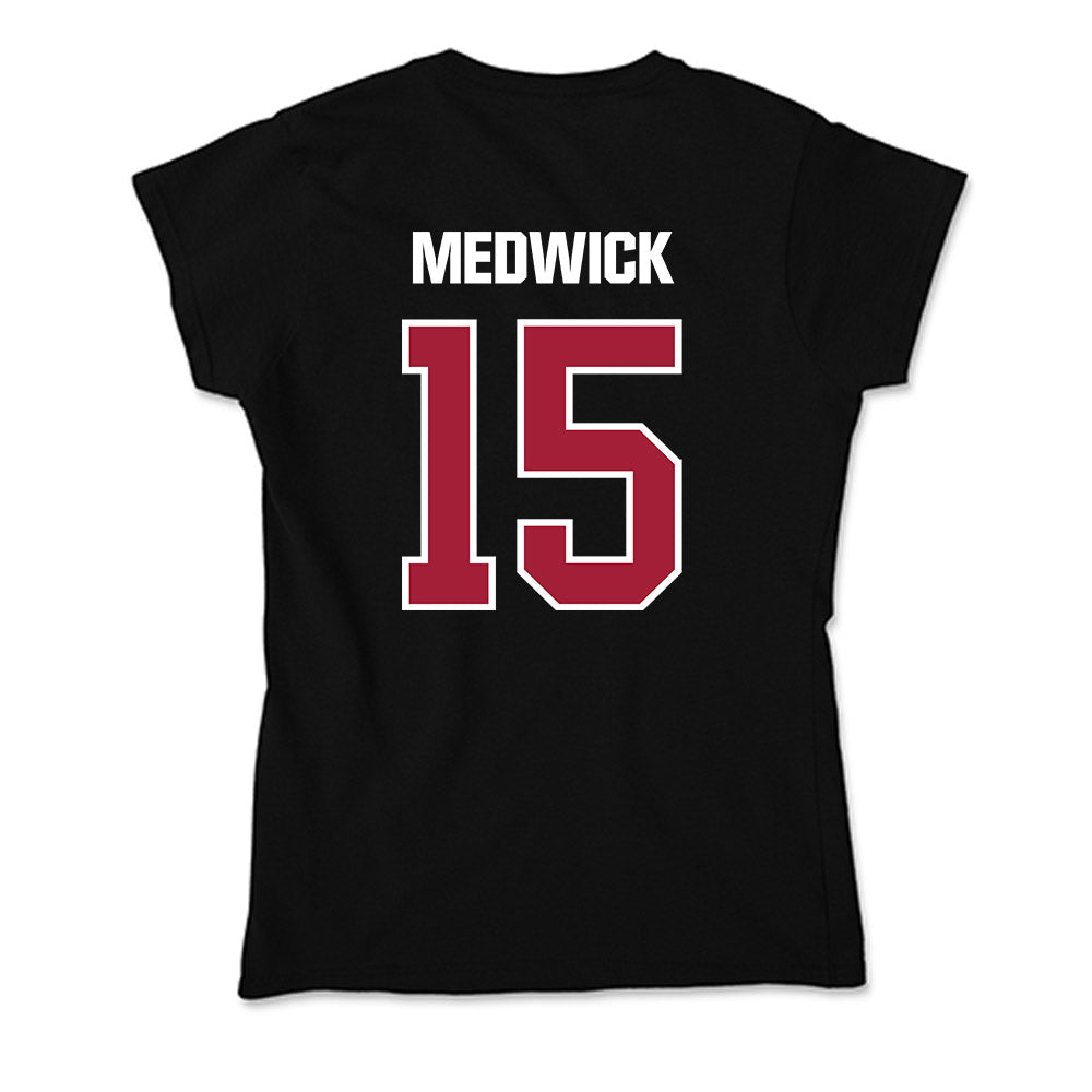 Lenoir Rhyne - NCAA Men's Lacrosse : Deacon Medwick - Classic Shersey Soft Style Women’s T-Shirt-1