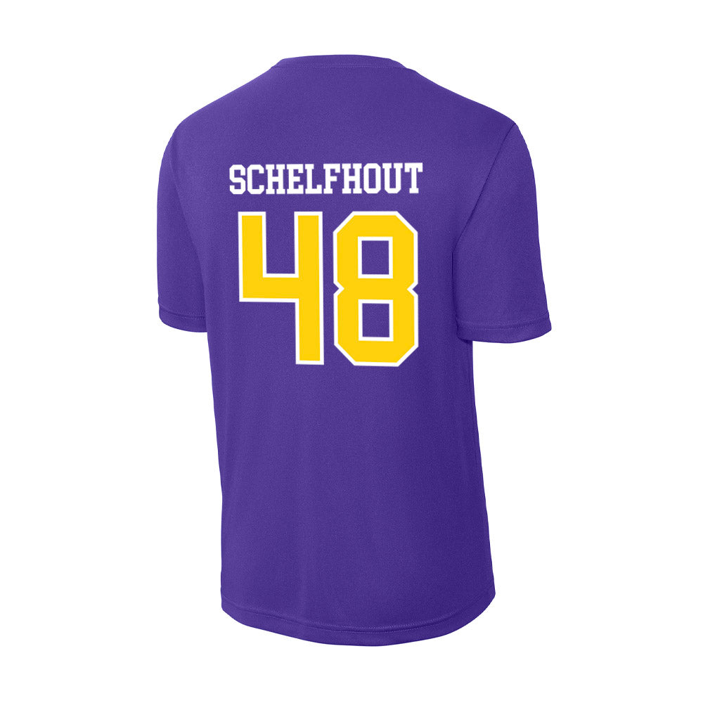 UWSP - NCAA Football : Isaac Schelfhout - Activewear T-Shirt-1