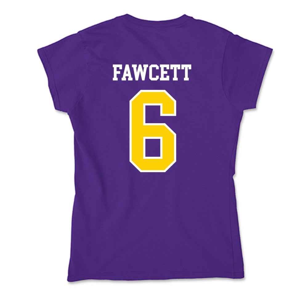 UWSP - NCAA Men's Volleyball : Braeden Fawcett - Soft Style Women’s T-Shirt-1