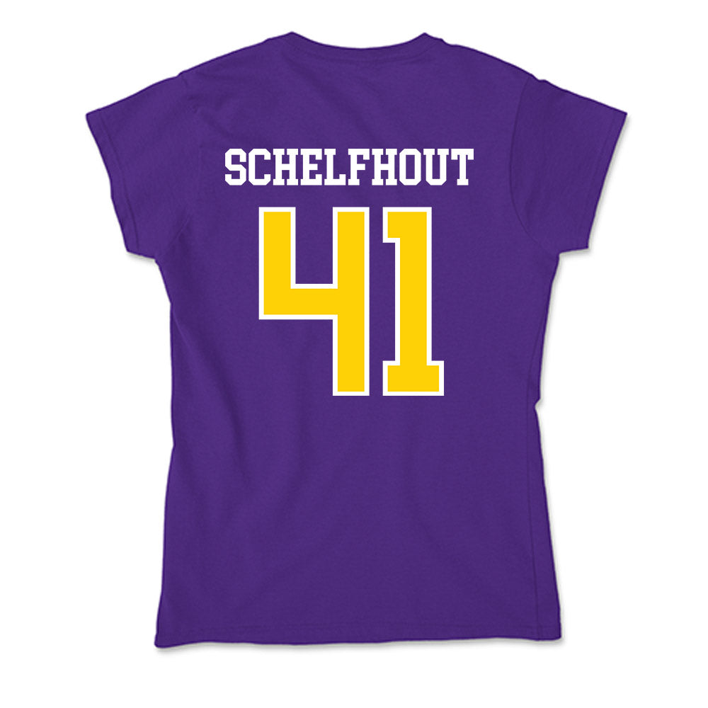 UWSP - NCAA Football : Isaac Schelfhout - Soft Style Women’s T-Shirt-1