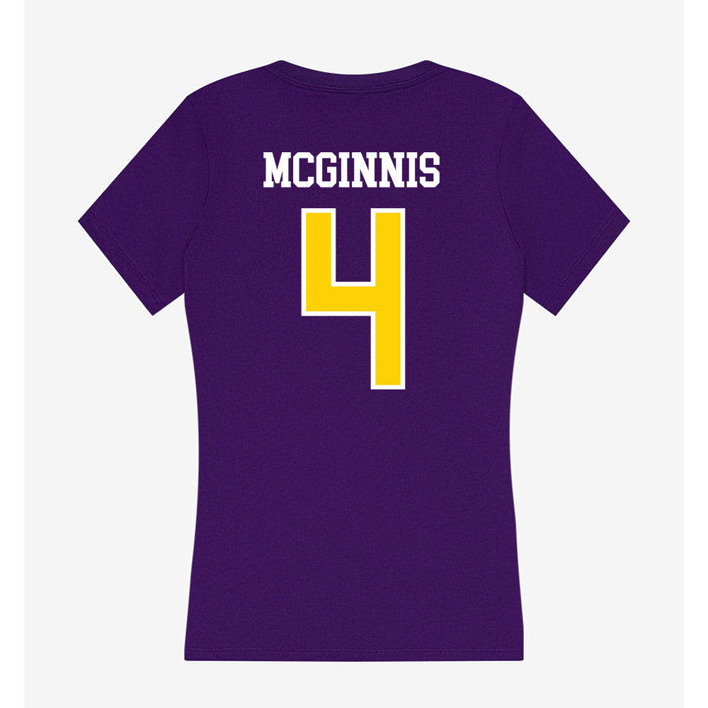 UWSP - NCAA Men's Soccer : Charlie McGinnis - Women's V-Neck T-Shirt-1