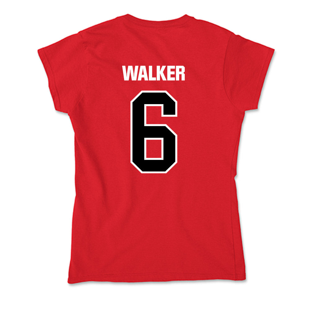 Youngstown State - NCAA Women's Basketball : Gemma Walker - Soft Style Women’s T-Shirt-1