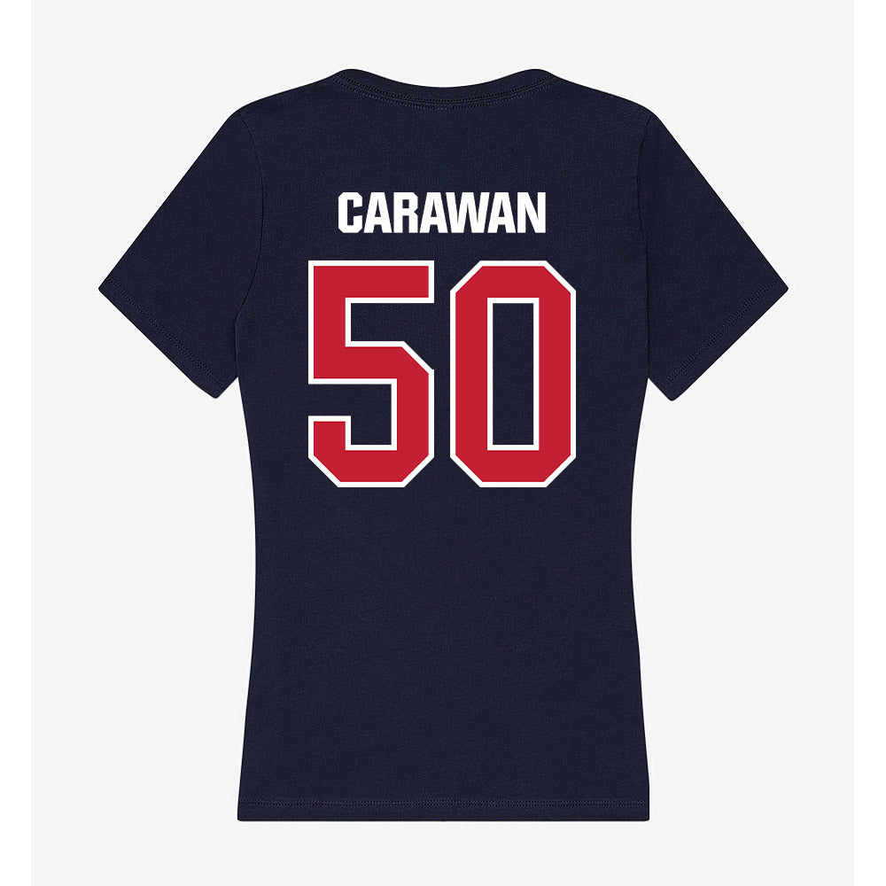 Richmond - NCAA Men's Lacrosse : Jackson Carawan - Women's V-Neck T-Shirt-1