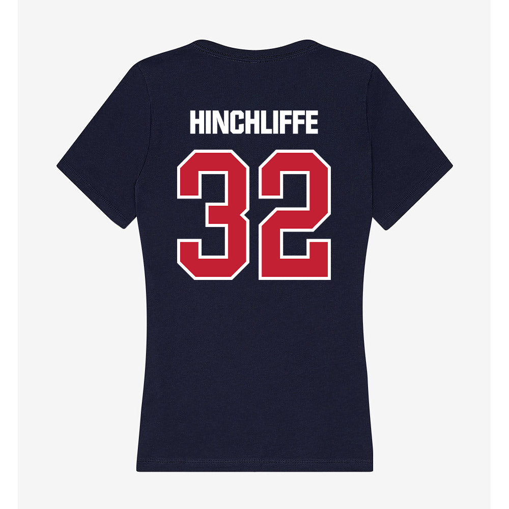 Richmond - NCAA Baseball : Jackson Hinchliffe - Women's V-Neck T-Shirt-1