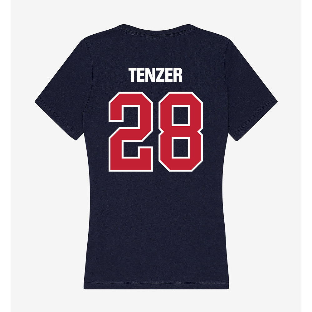 Richmond - NCAA Men's Lacrosse : Drew Tenzer - Women's V-Neck T-Shirt-1