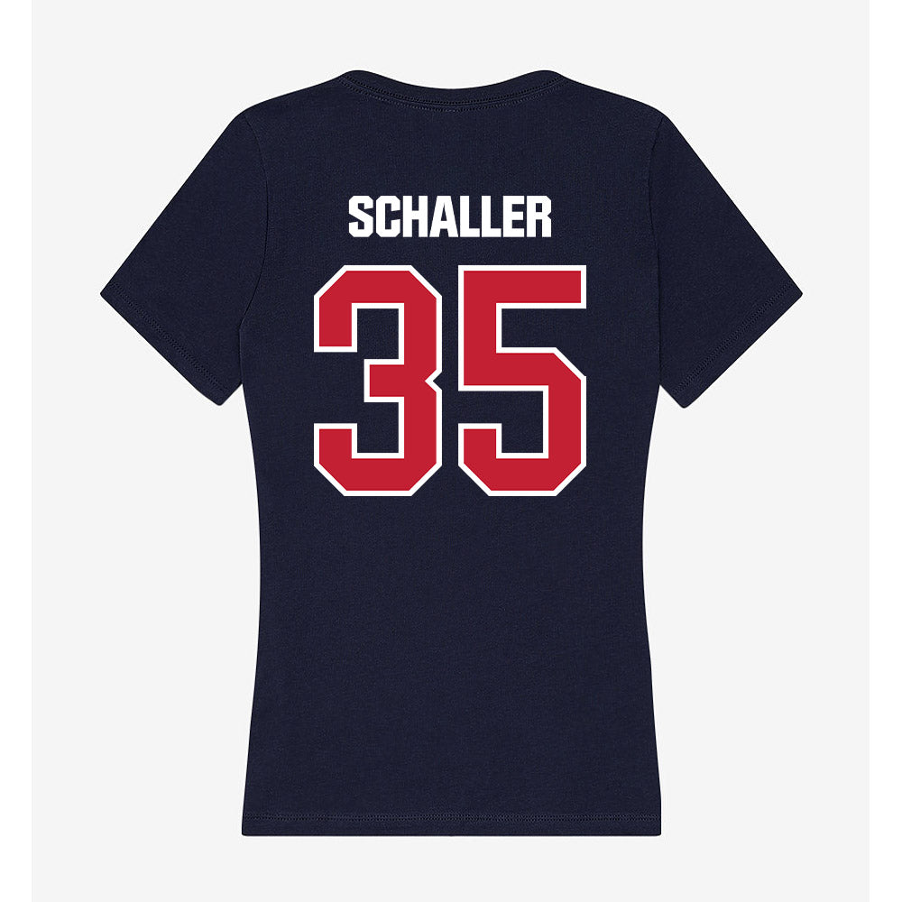 Richmond - NCAA Baseball : Chris Schaller - Women's V-Neck T-Shirt-1
