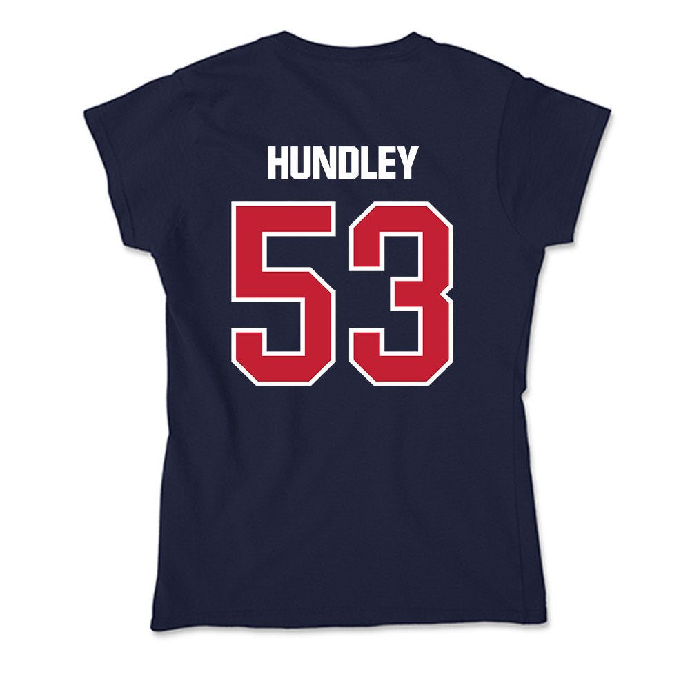 Richmond - NCAA Football : Kelsey Hundley - Soft Style Women’s T-Shirt-1