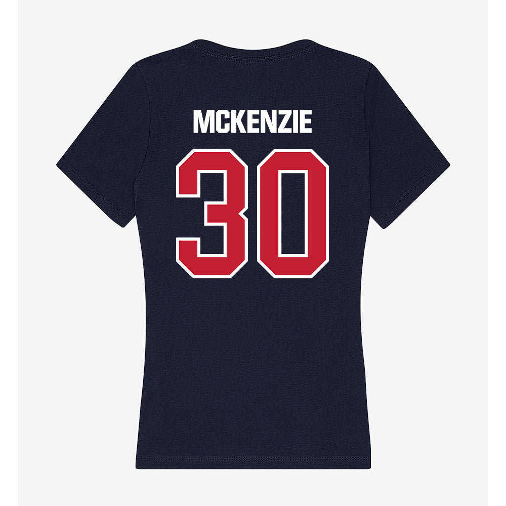 Richmond - NCAA Football : Andrew McKenzie - Women's V-Neck T-Shirt-1