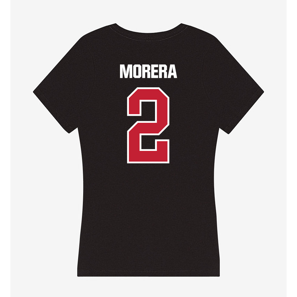 Northern Illinois - NCAA Softball : Mia Morera - Women's V-Neck T-Shirt-1