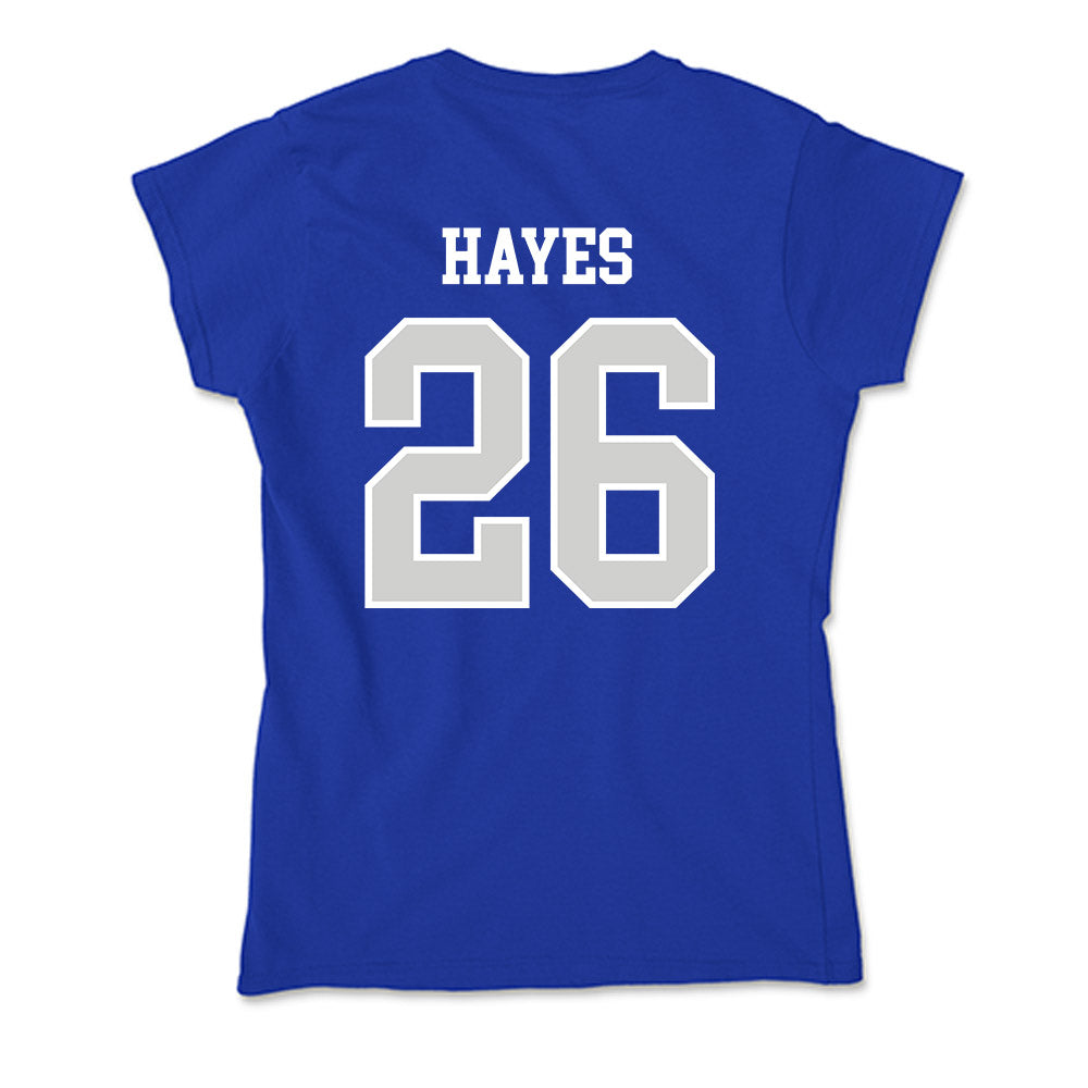 Indiana State - NCAA Football : Ashton Hayes - Soft Style Women’s T-Shirt-1