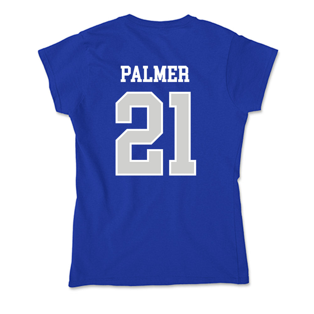 Indiana State - NCAA Football : Desmond Palmer - Soft Style Women’s T-Shirt-1