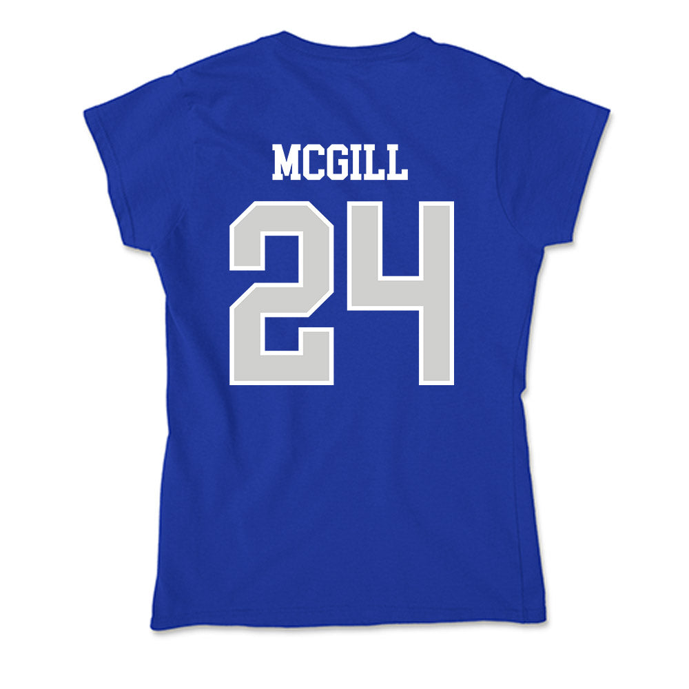 Indiana State - NCAA Women's Basketball : Allison McGill - Soft Style Women’s T-Shirt-1