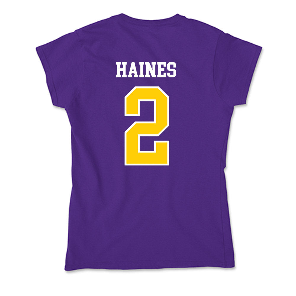 WIU - NCAA Women's Volleyball : Ella Haines - Soft Style Women’s T-Shirt-1