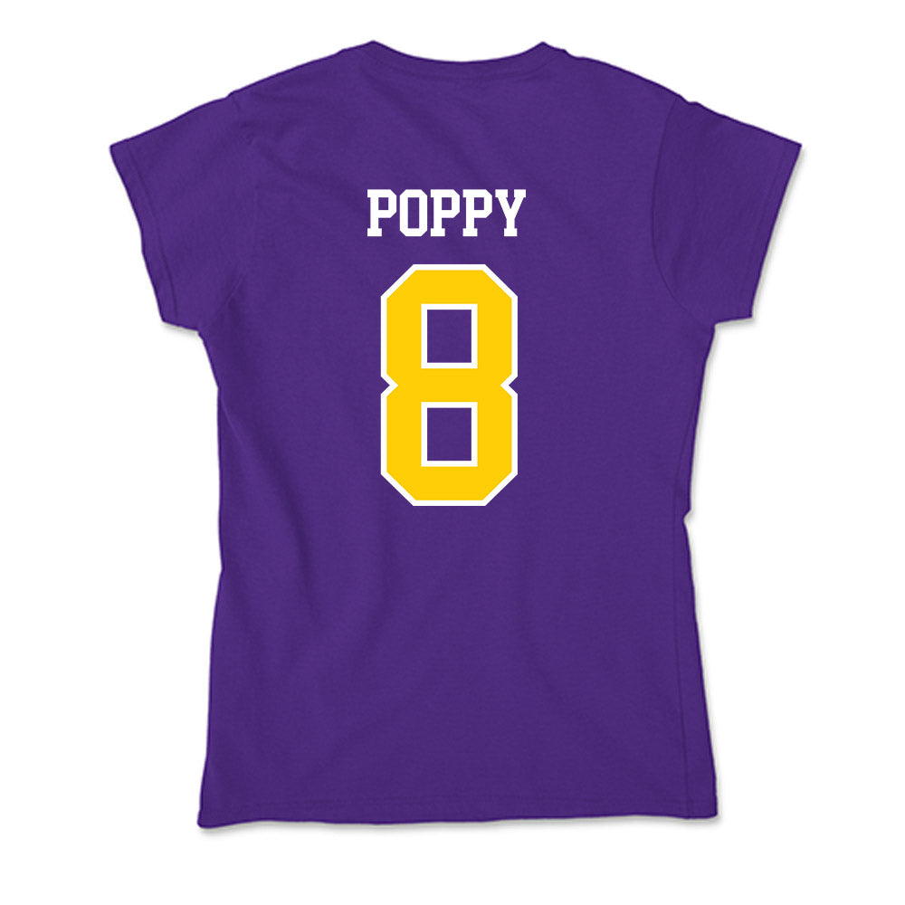 WIU - NCAA Football : Nevin Poppy - Soft Style Women’s T-Shirt-1