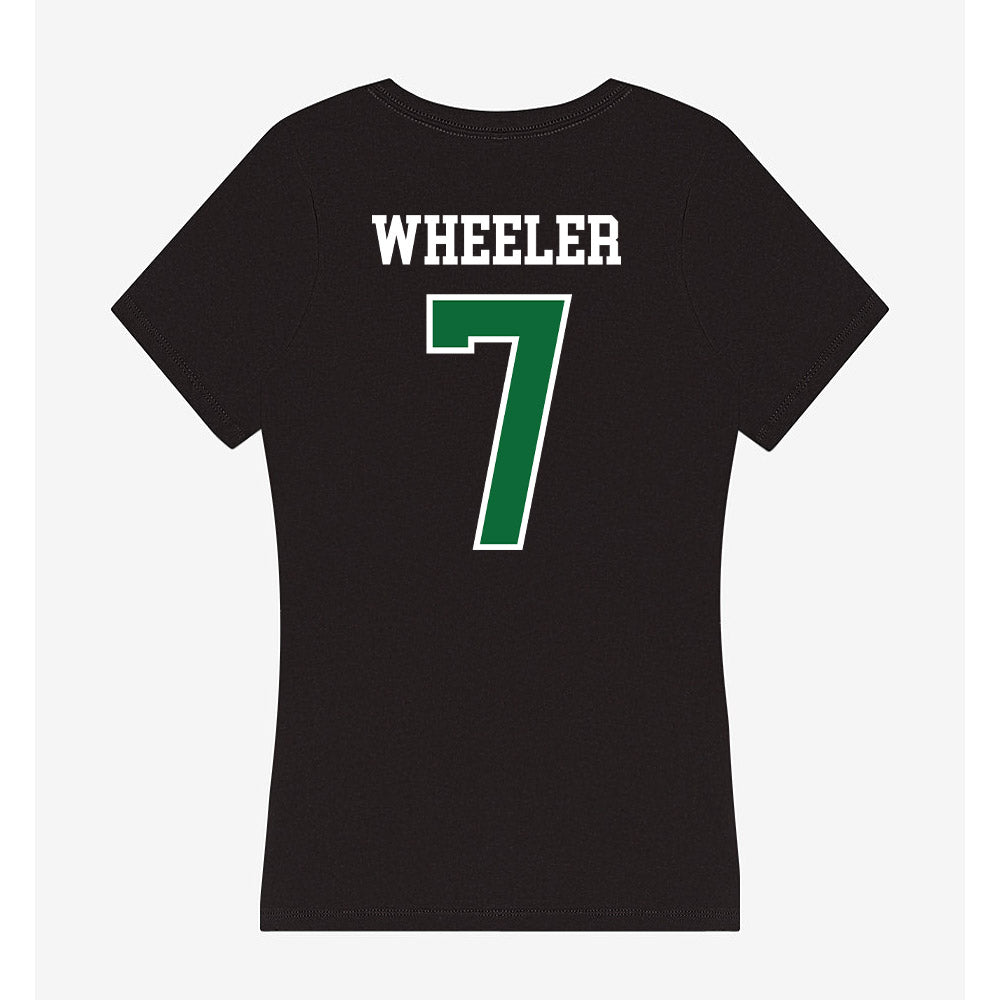 EMich - NCAA Football : Jamarien Wheeler - Women's V-Neck T-Shirt-1