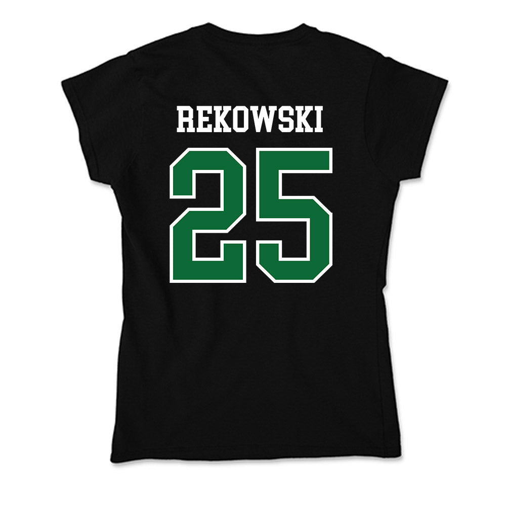 EMich - NCAA Women's Basketball : Sarah Rekowski - Soft Style Women’s T-Shirt-1