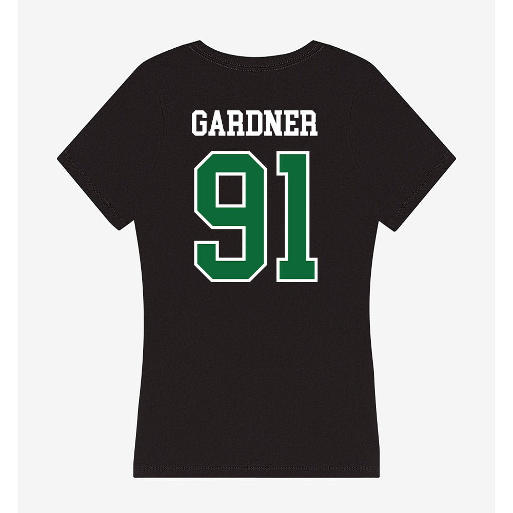 EMich - NCAA Football : Reggie Gardner - Women's V-Neck T-Shirt-1