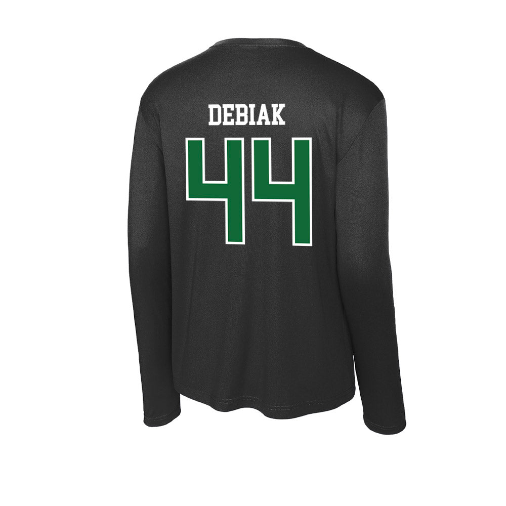EMich - NCAA Football : Mark Debiak - Activewear Long Sleeve T-Shirt-1