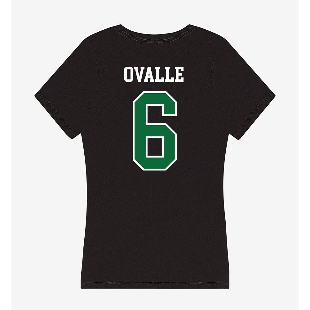 EMich - NCAA Women's Basketball : Fernanda Ovalle - Women's V-Neck T-Shirt-1