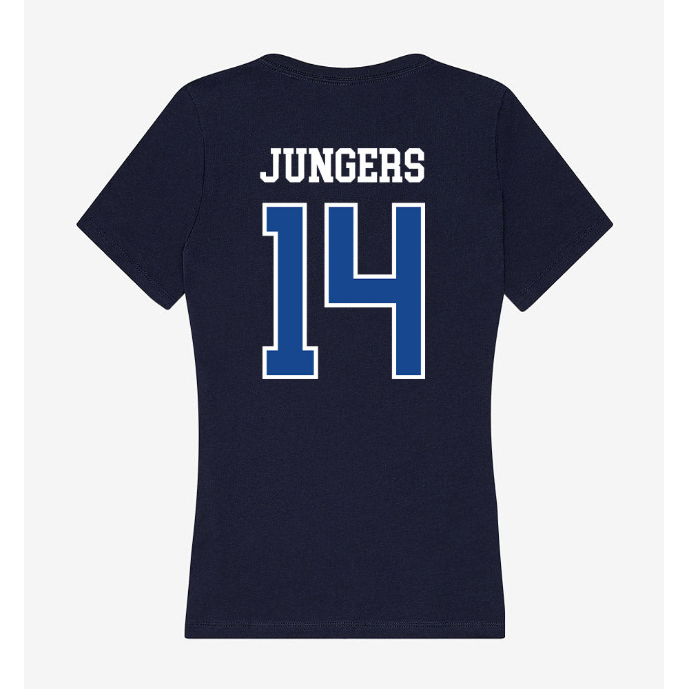 Creighton - NCAA Softball : Kierra Jungers - Classic Shersey Women's V-Neck T-Shirt-2