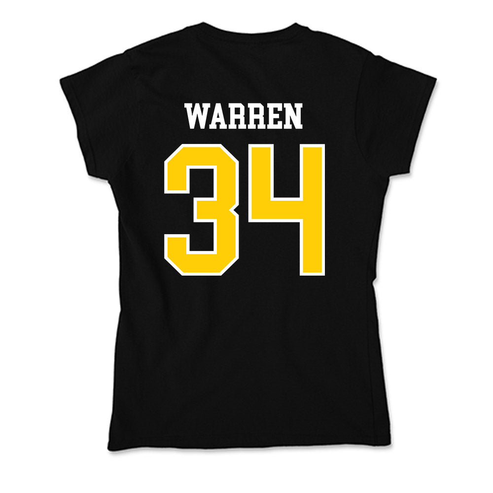 Michigan Tech - NCAA Men's Basketball : Grant Warren - Soft Style Women’s T-Shirt-1