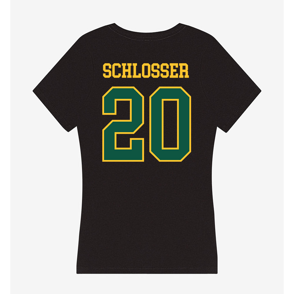 NDSU - NCAA Football : Drake Schlosser - Women's V-Neck T-Shirt-1