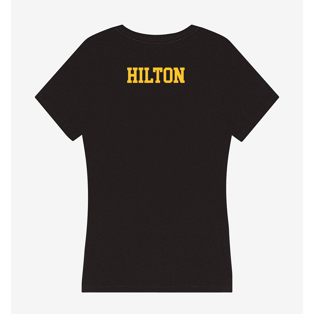 NDSU - NCAA Men's Track & Field : Chris Hilton - Women's V-Neck T-Shirt-1