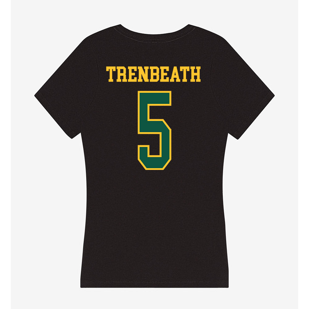 NDSU - NCAA Women's Basketball : Liza Trenbeath - Classic Shersey Women's V-Neck T-Shirt-1