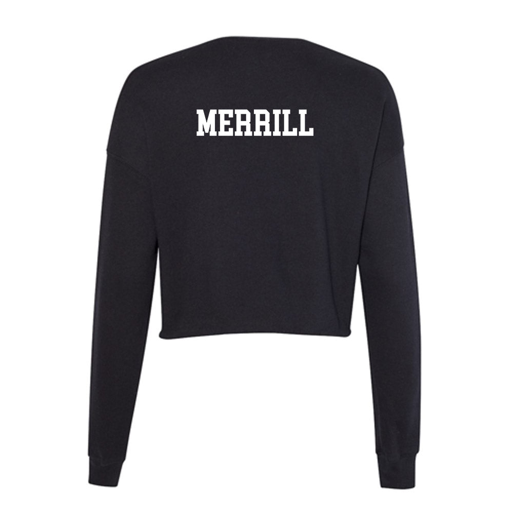 Henderson State - NCAA Women's Swimming & Diving : Elliana Merrill - Women's Cropped Crew Fleece-1