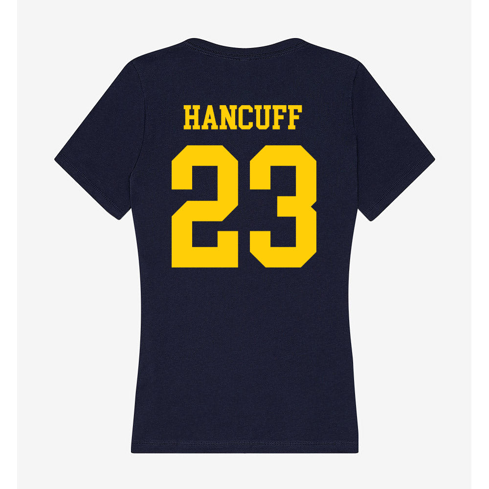 UCO - NCAA Men's Basketball : Brady Hancuff - Women's V-Neck T-Shirt-1