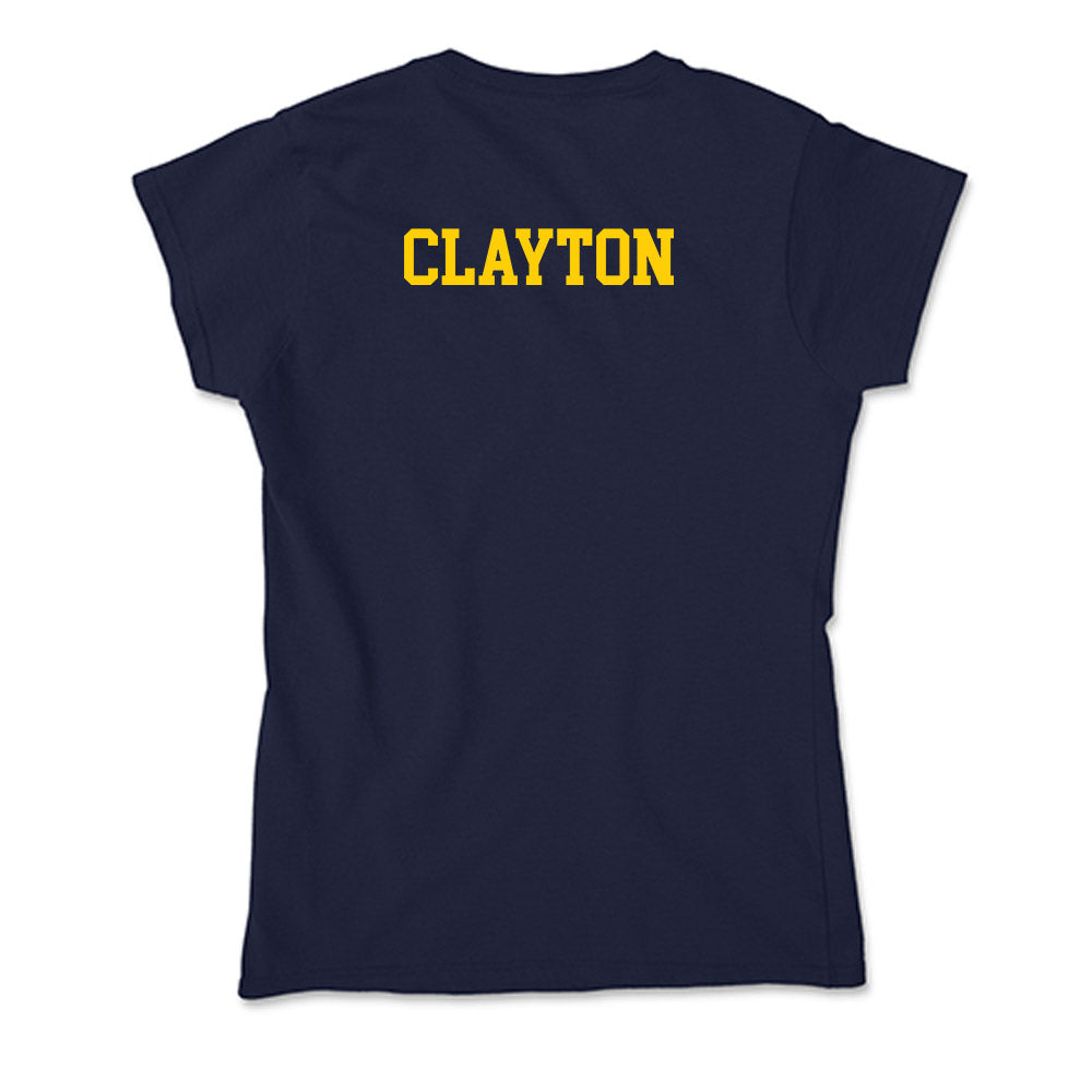 UCO - NCAA Women's Volleyball : Caroline Clayton - Soft Style Women’s T-Shirt-1