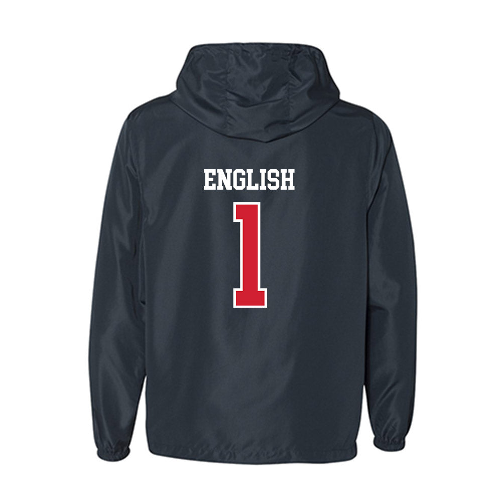 USI - NCAA Men's Soccer : Jacob English - Windbreaker-1