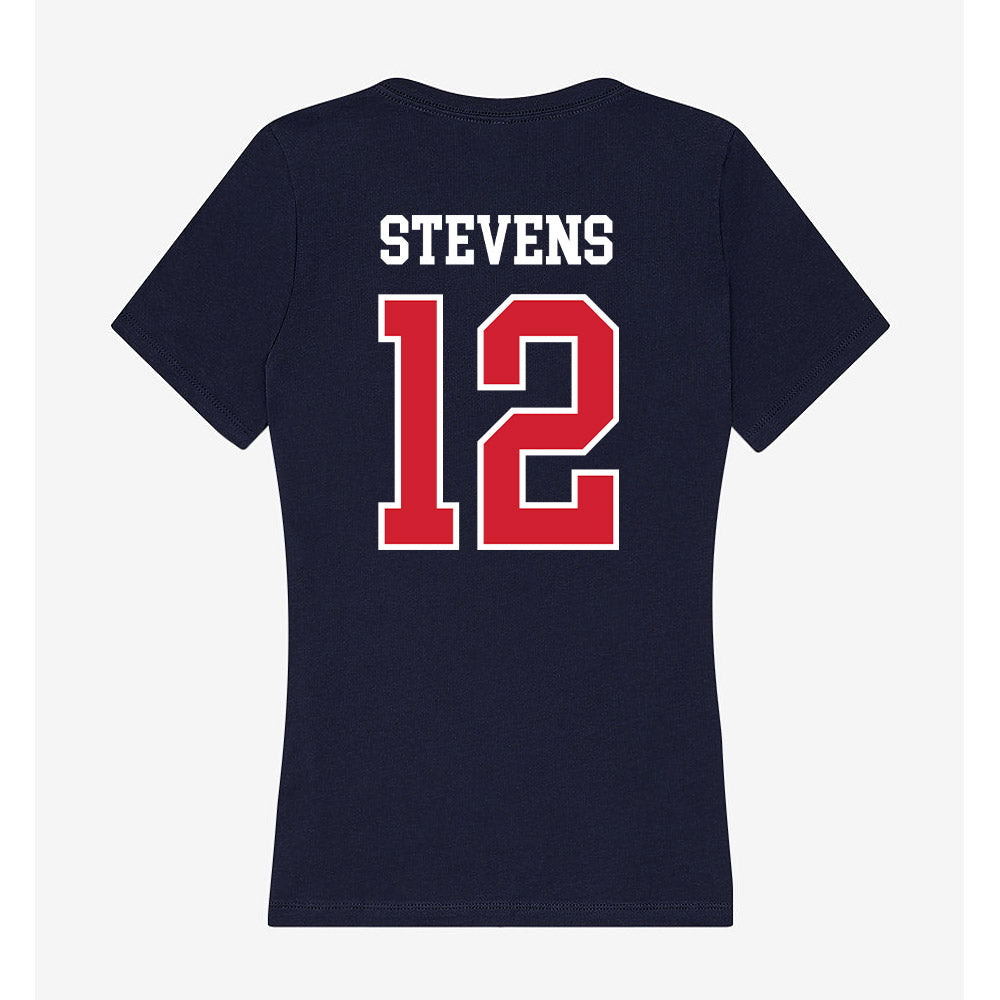 USI - NCAA Men's Soccer : Nolan Stevens - Women's V-Neck T-Shirt-1
