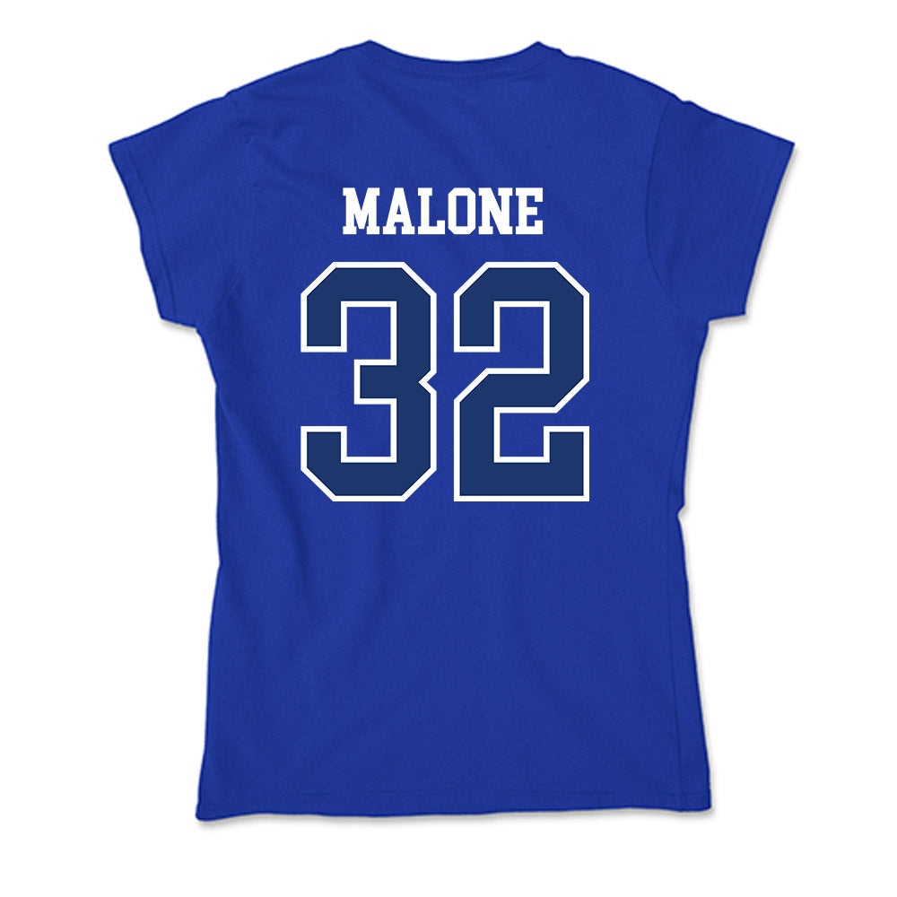 FGCU - NCAA Men's Basketball : Isaiah Malone - Soft Style Women’s T-Shirt-1