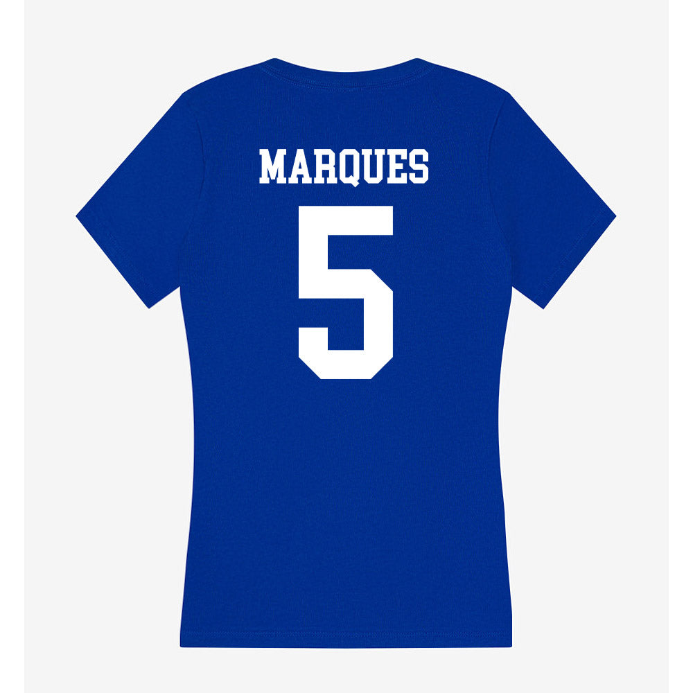 UNK - NCAA Women's Soccer : RJ Marques - Women's V-Neck T-Shirt-1