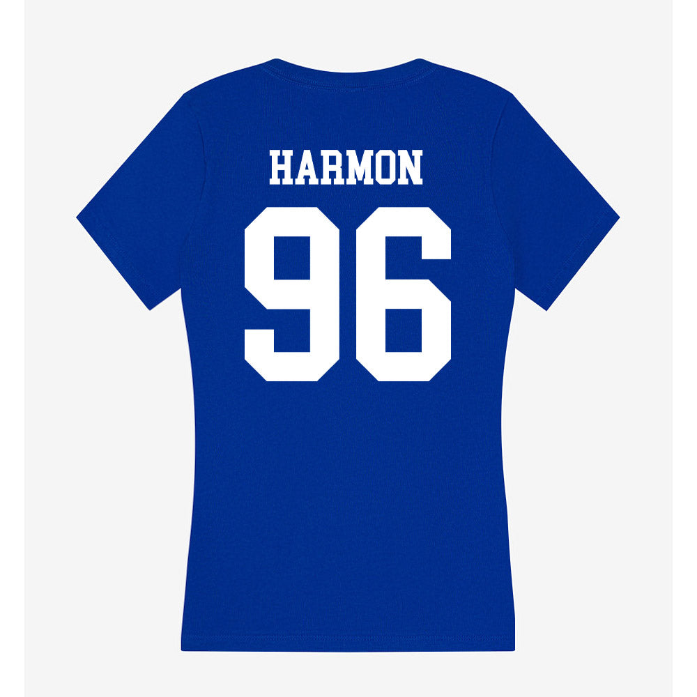 UNK - NCAA Football : Brock Harmon - Women's V-Neck T-Shirt-1