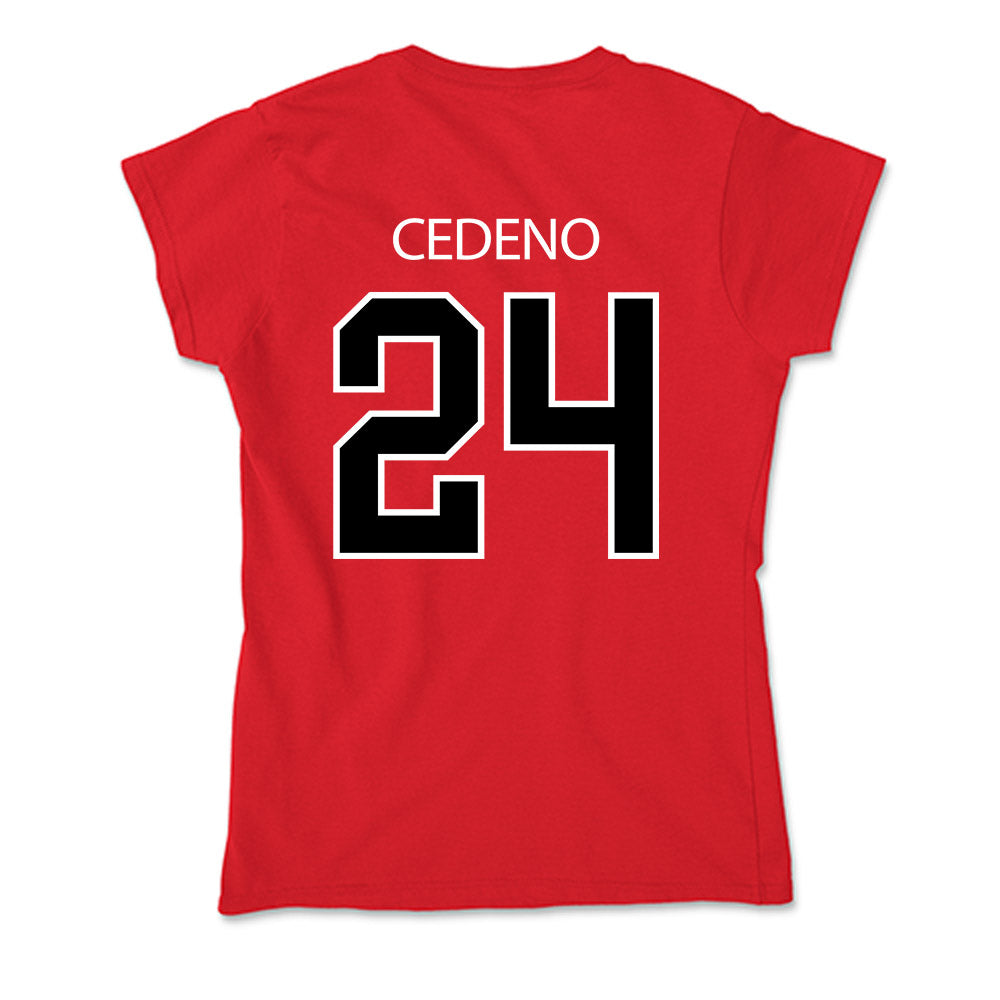 Marist - NCAA Baseball : Luis Cedeno - Soft Style Women’s T-Shirt-1