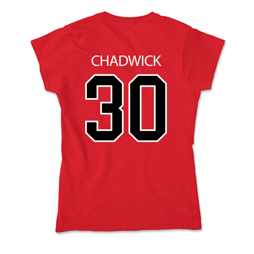 Marist - NCAA Men's Lacrosse : Matthew Chadwick - Soft Style Women’s T-Shirt-1