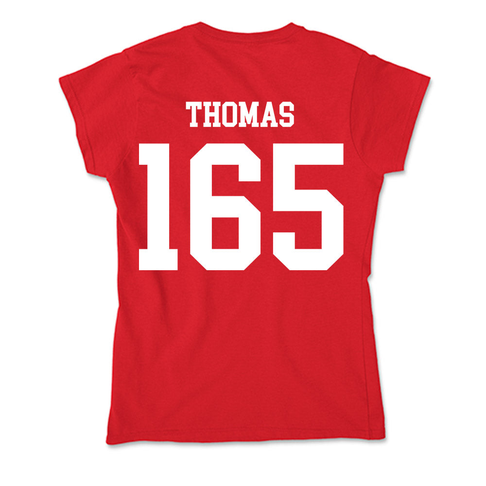 MSUM - NCAA Wrestling : Jacob Thomas - Soft Style Women’s T-Shirt-1
