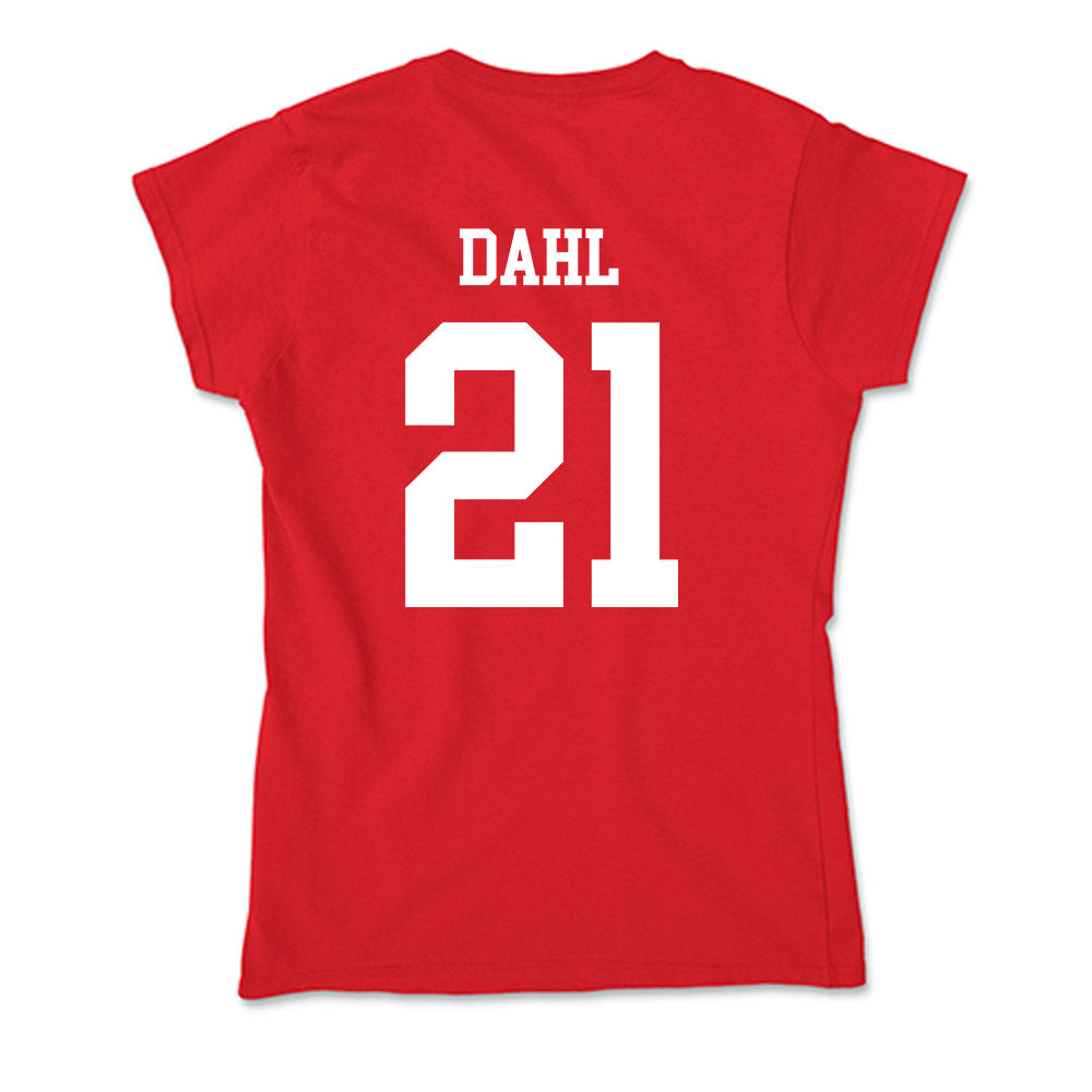 MSUM - NCAA Women's Basketball : Sydney Dahl - Soft Style Women’s T-Shirt-1