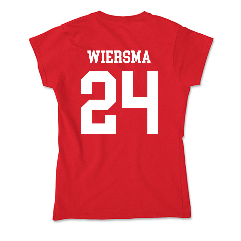 MSUM - NCAA Football : Owen Wiersma - Soft Style Women’s T-Shirt-1