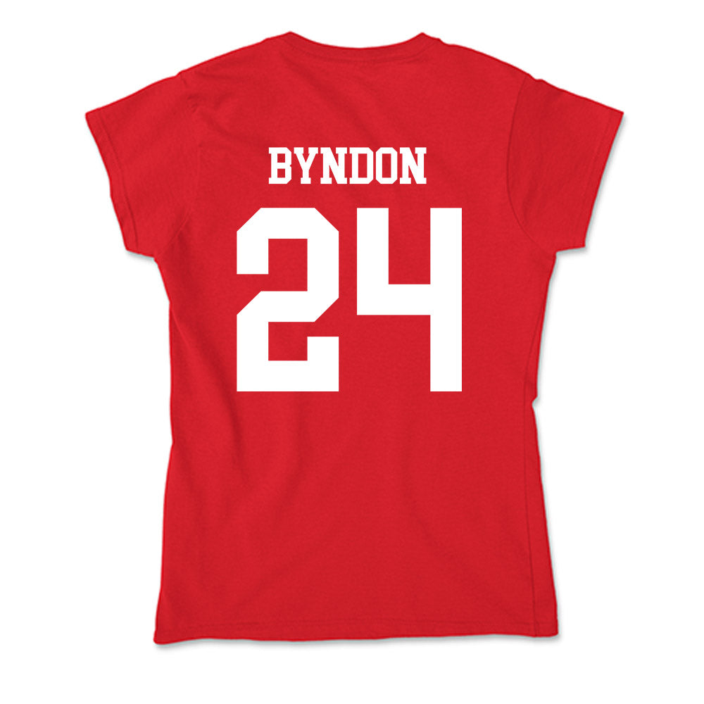 MSUM - NCAA Women's Soccer : Taytum Byndon - Soft Style Women’s T-Shirt-1