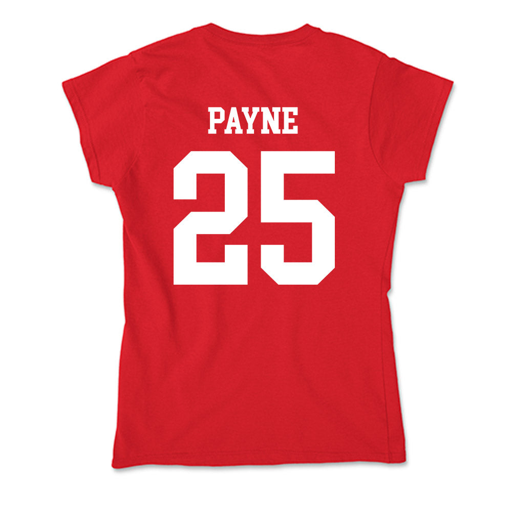 MSUM - NCAA Men's Basketball : Rodrick Payne - Soft Style Women’s T-Shirt-1