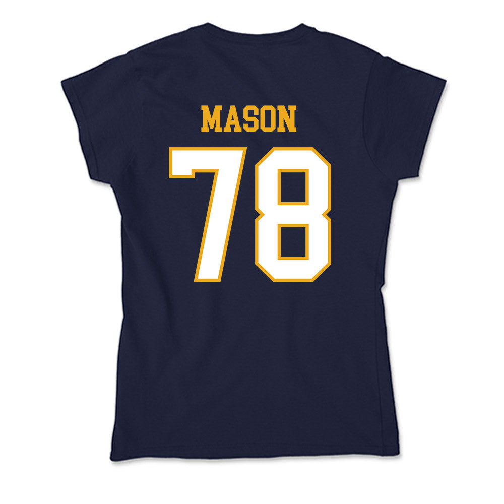 ETBU - NCAA Football : Trayvon Mason - Soft Style Women’s T-Shirt-1