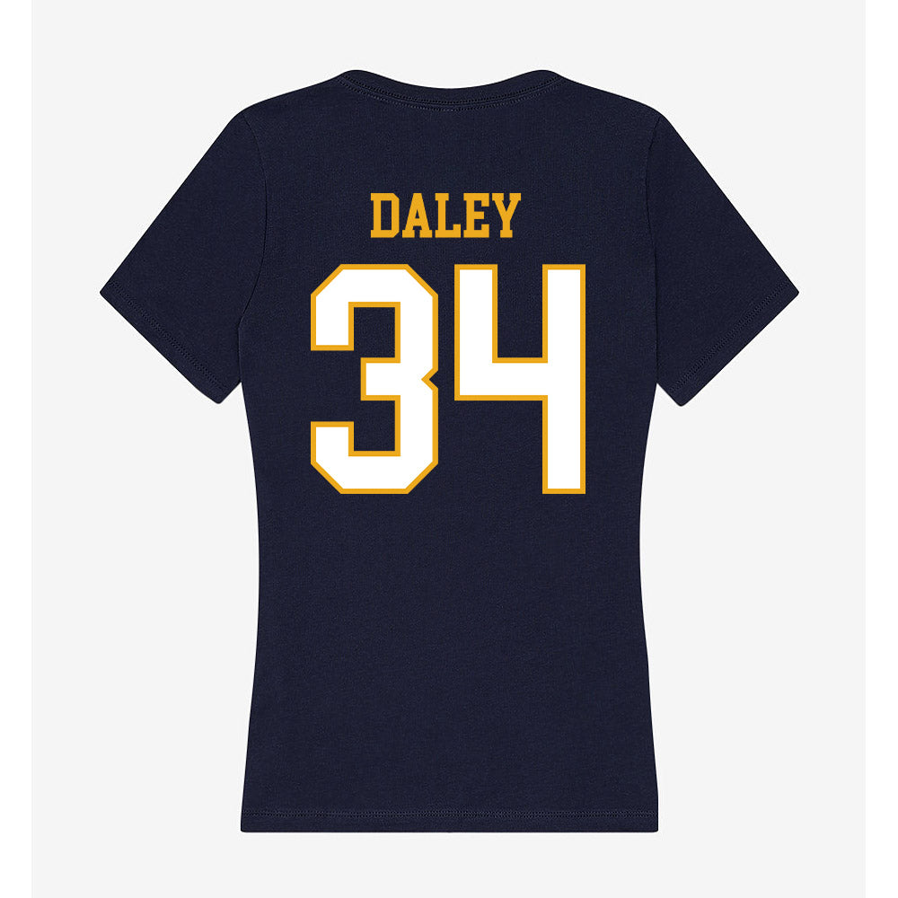 ETBU - NCAA Men's Soccer : Joshua Daley - Women's V-Neck T-Shirt-1