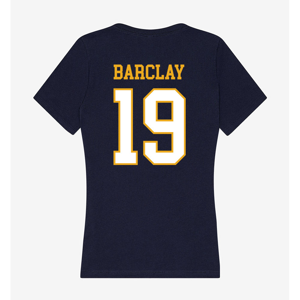 ETBU - NCAA Women's Soccer : Paige Barclay - Women's V-Neck T-Shirt-1